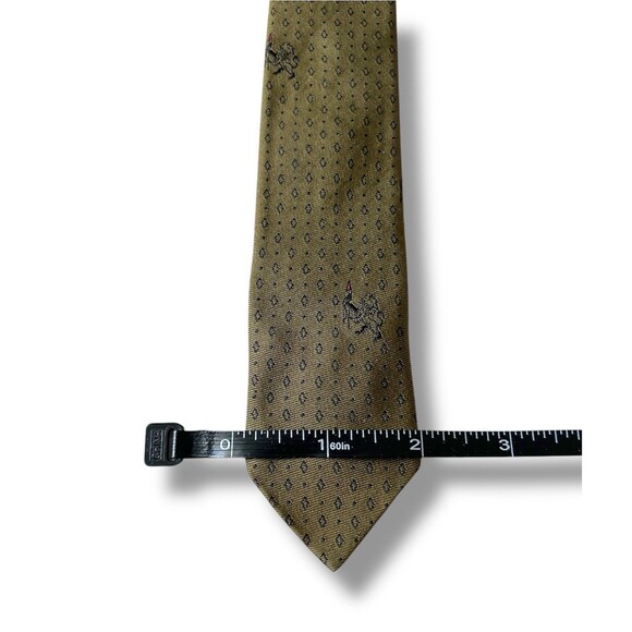 Vtg Navy Green Tie 54” X 2” Men’s All Silk Prince Consort Button-Down Tie - Picture 2 of 5